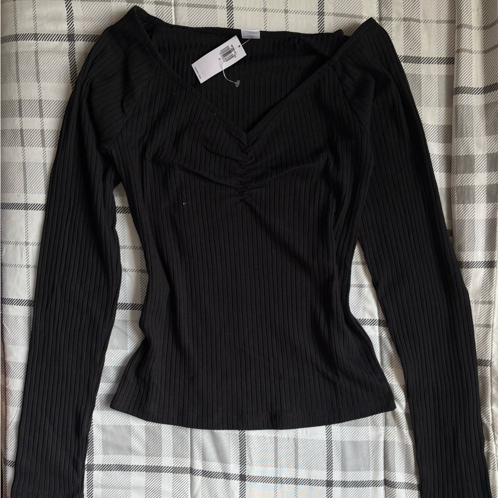 🖤Black Grunge Long sleeve Top🖤